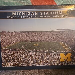 New in box! University of Michigan Stadium 500 piece jigsaw puzzle